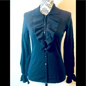 Oscar De La Renta button up cartigan